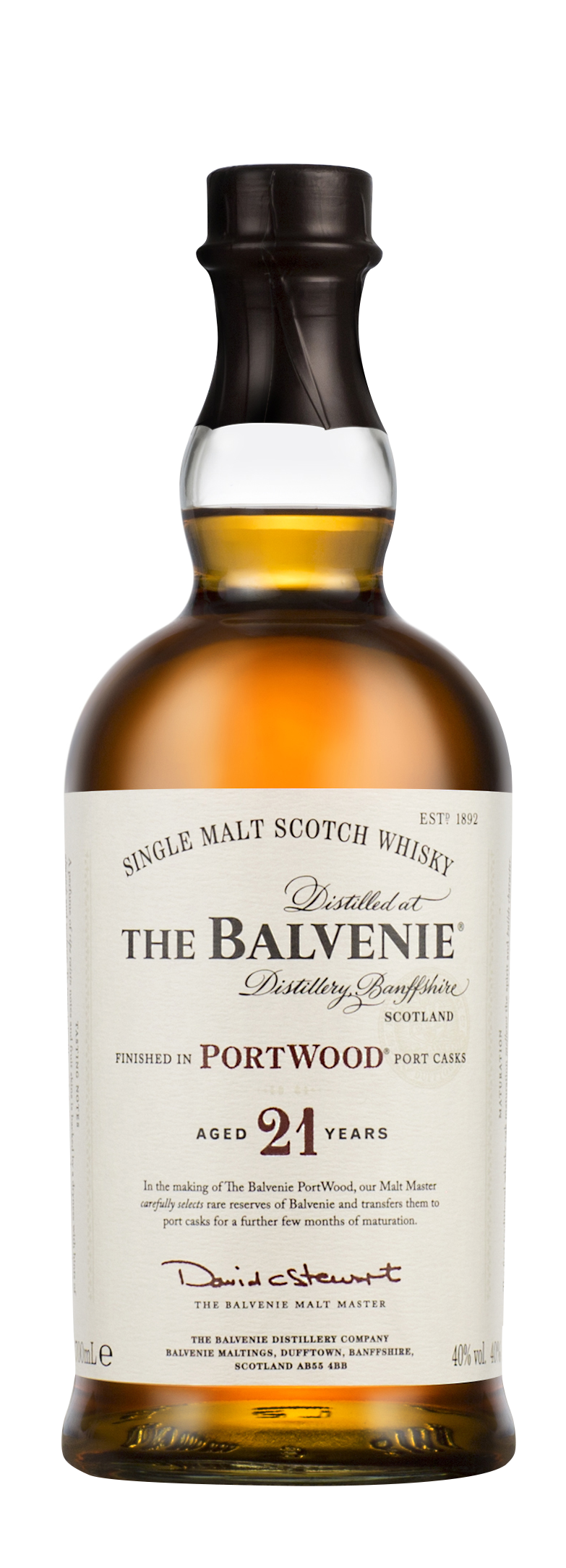 Portwood Single Malt Whisky 21 YO