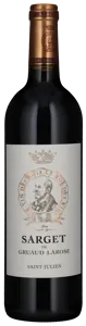 Sarget de Gruaud Larose - 2. vin - 2. Cru Classé 2018
