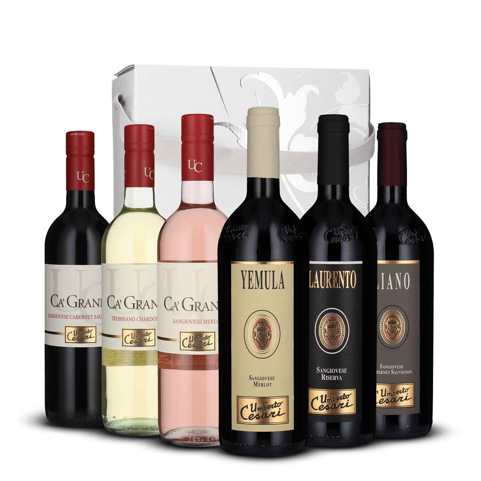 Smagekasse - Umberto Cesari (6 flasker)