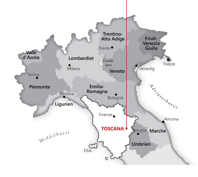 Fra <a href="/sog/?q=Toscana">toscana</a> området i <a href="/sog/?q=italien">Italien</a>