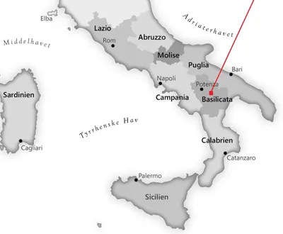 Fra <a href="/sog/?q=Basilicata">basilicata</a> området i <a href="/sog/?q=italien">Italien</a>