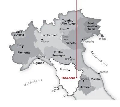 Fra <a href="/sog/?q=Toscana">toscana</a> området i <a href="/sog/?q=italien">Italien</a>