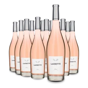 12 fl. Laurette Rosé og 1 Magnum 2024