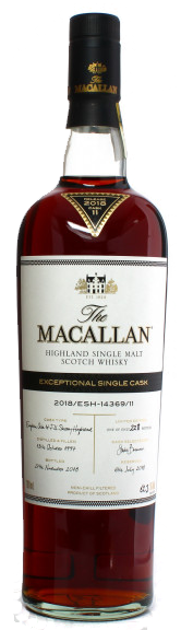 Exceptional Cask #14369 - 2018 - 21 YO - Single Malt Whisky