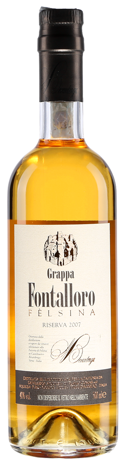 Fèlsina, Grappa Riserva Fontalloro, Toscana - Halv liter 2009