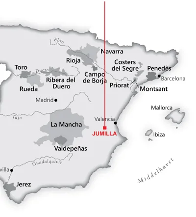 Fra <a href="/sog/?q=Jumilla">jumilla</a> området i <a href="/sog/?q=spanien">Spanien</a>