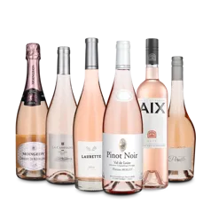 Populære franske rosévine (6 flasker)