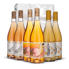 Orangevin smagekasse (3 x 2 flasker)