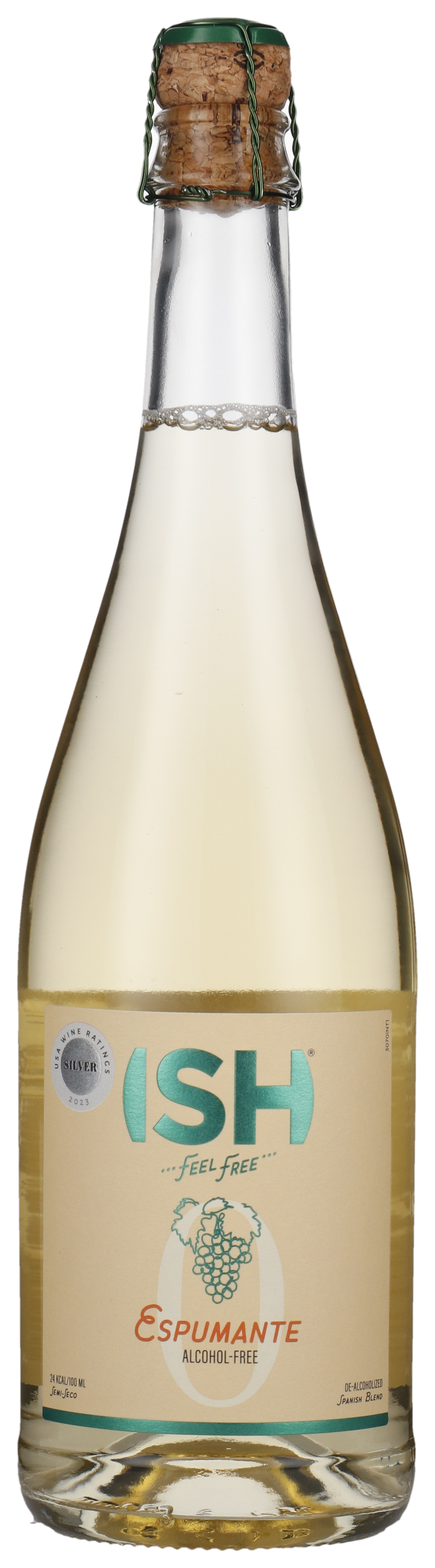 ISH Sparkling Espumante, alkoholfri (+pant)