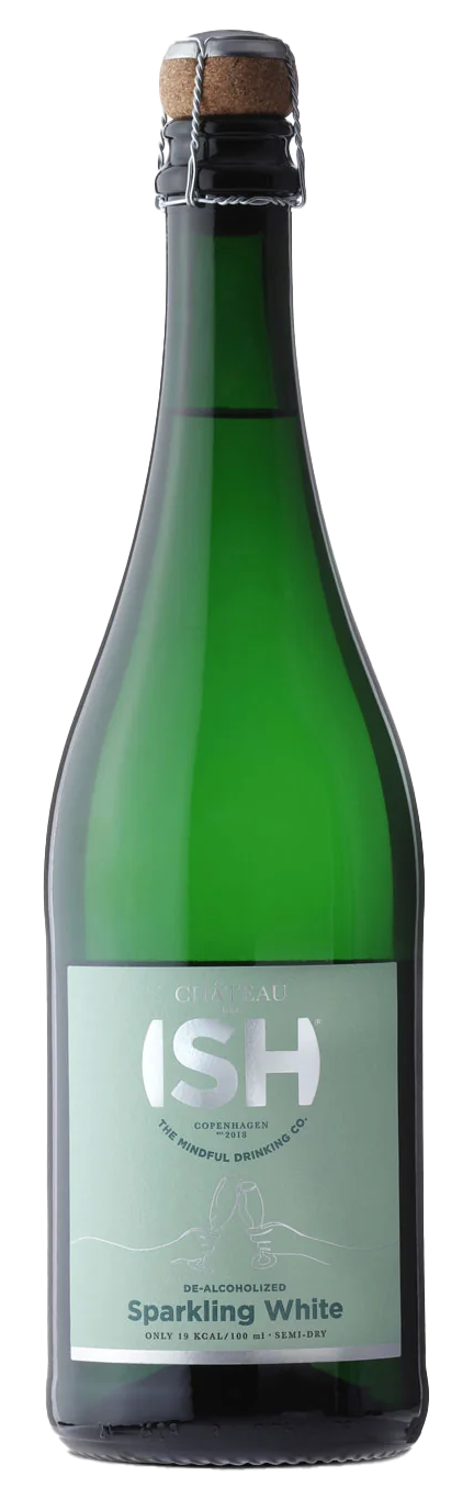 ISH Sparkling White, alkoholfri (+pant)