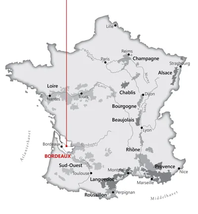 Fra <a href="/sog/?q=Bordeaux">bordeaux</a> området i <a href="/sog/?q=frankrig">Frankrig</a>