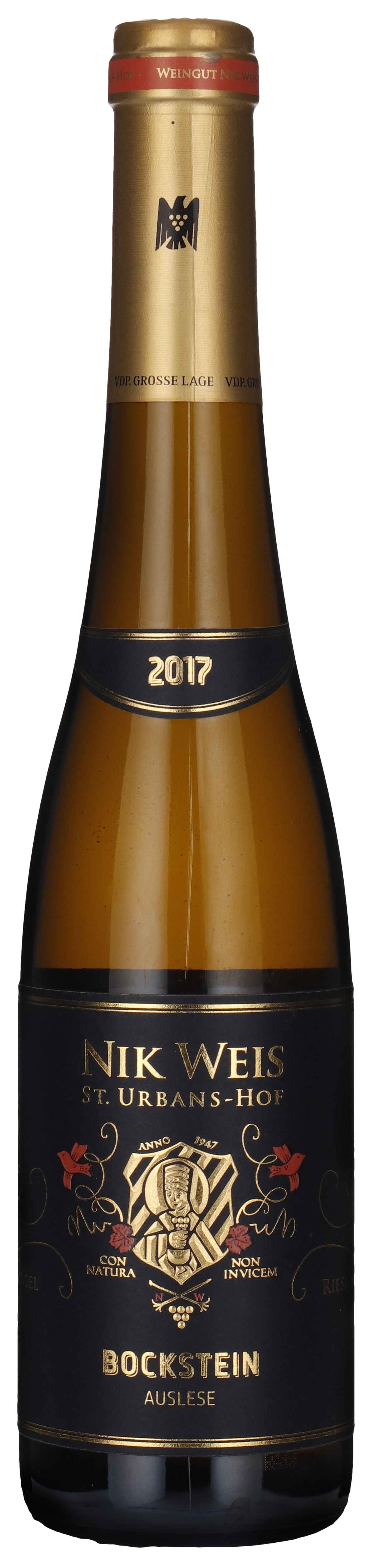 Riesling - Bockstein, Auslese lange Goldkapsel Black label - Halvflaske 2017