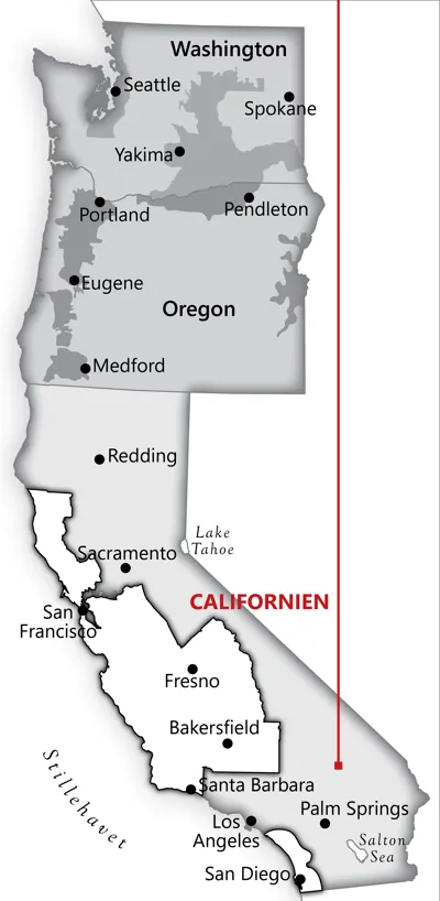 Fra <a href="/sog/?q=Californien">californien</a> området i <a href="/sog/?q=usa">USA</a>