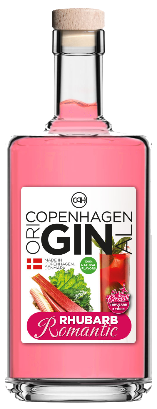 Cocktail Gin - Rhubarb Romantic