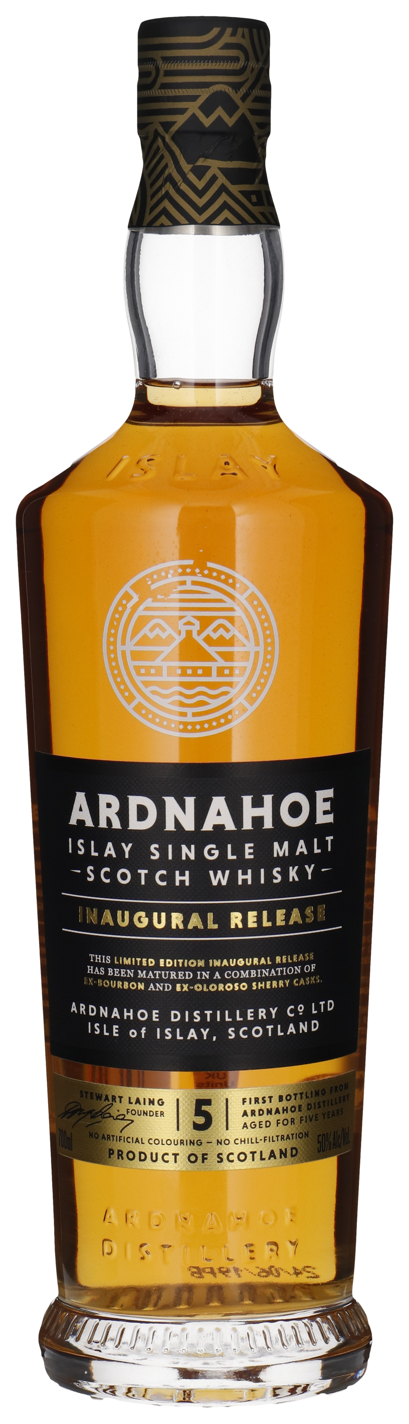 Inauguaral Release, Islay Single Malt Whisky - 50%