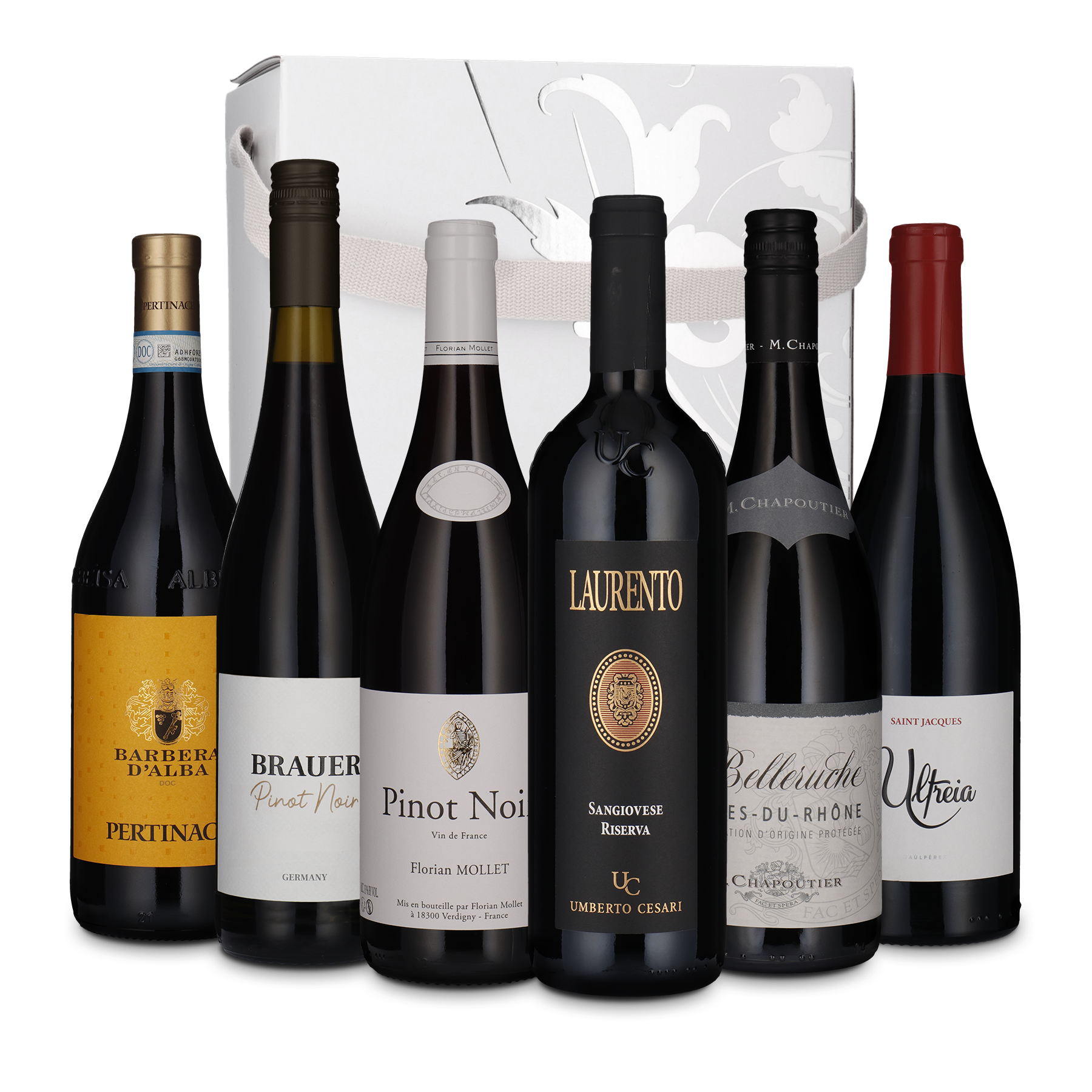 Populære rødvine (6 flasker)