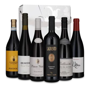 Populære rødvine (6 flasker)