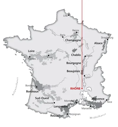 Fra <a href="/sog/?q=Rhône">rhône</a> området i <a href="/sog/?q=frankrig">Frankrig</a>