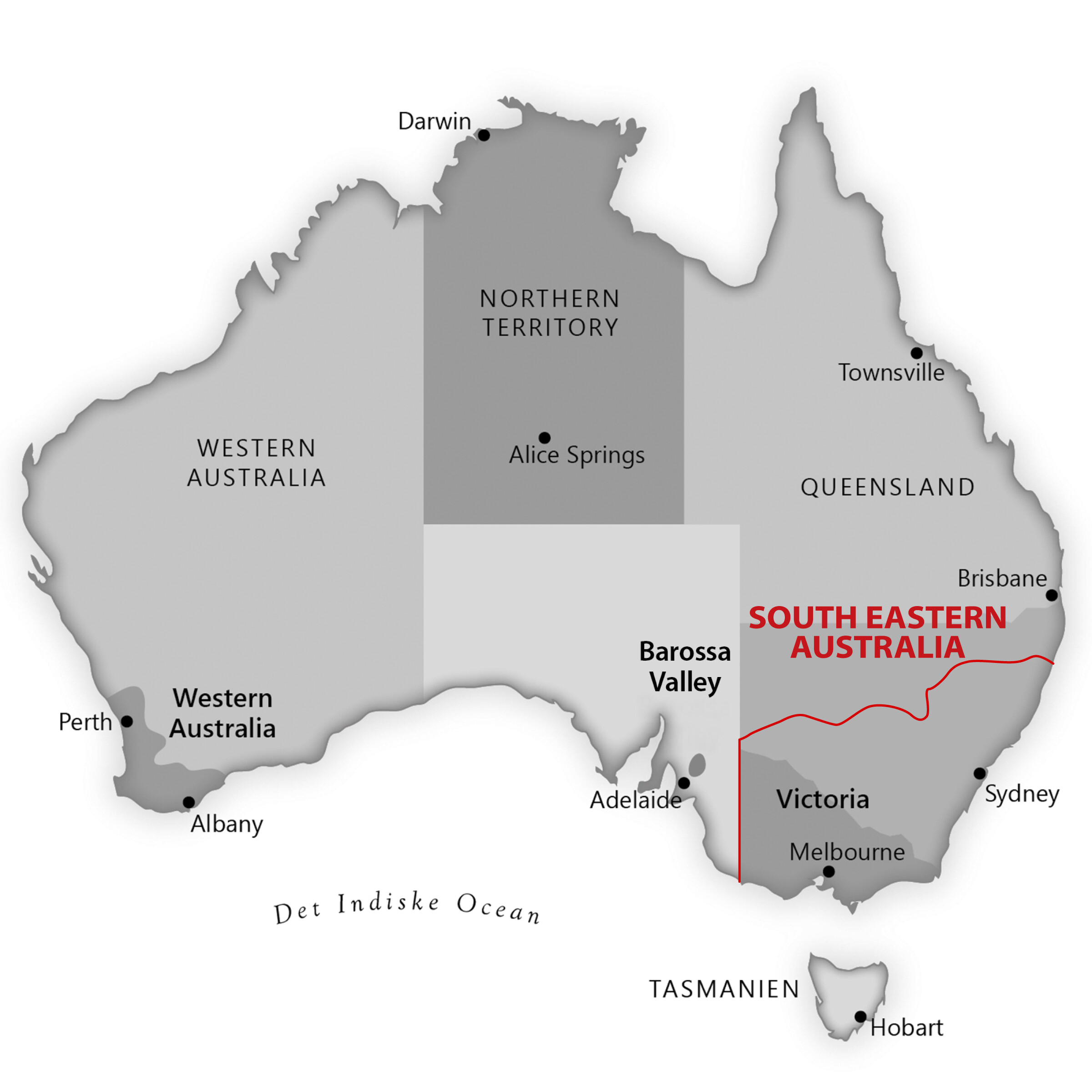 Fra <a href="/sog/?q=South Eastern Australia">south eastern australia</a> området i <a href="/sog/?q=australien">Australien</a>