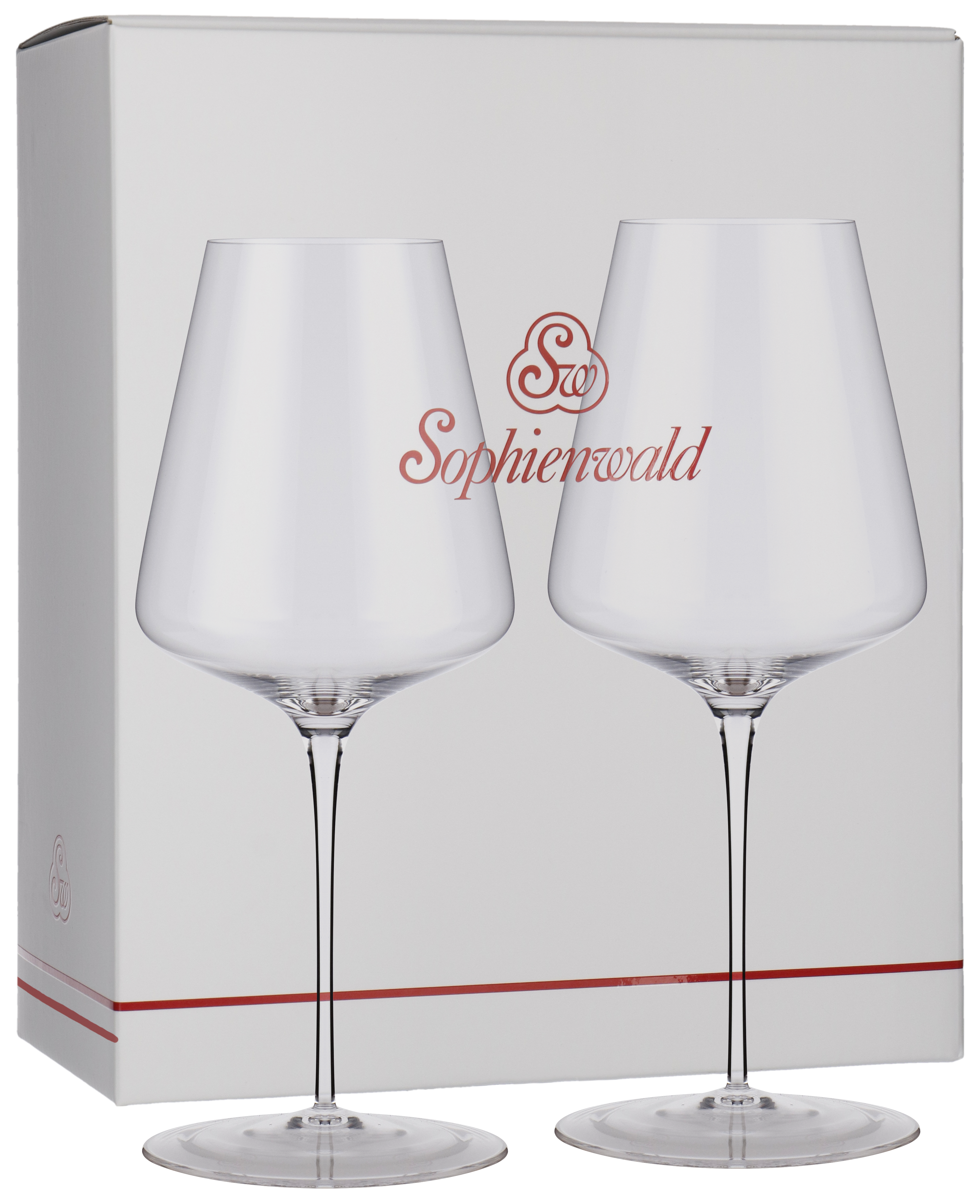 Phoenix Bordeaux vinglas - 2 stk. i gaveæske