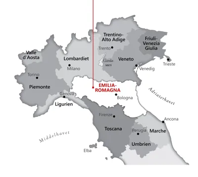 Fra <a href="/sog/?q=Emilia-Romagna">emilia-romagna</a> området i <a href="/sog/?q=italien">Italien</a>