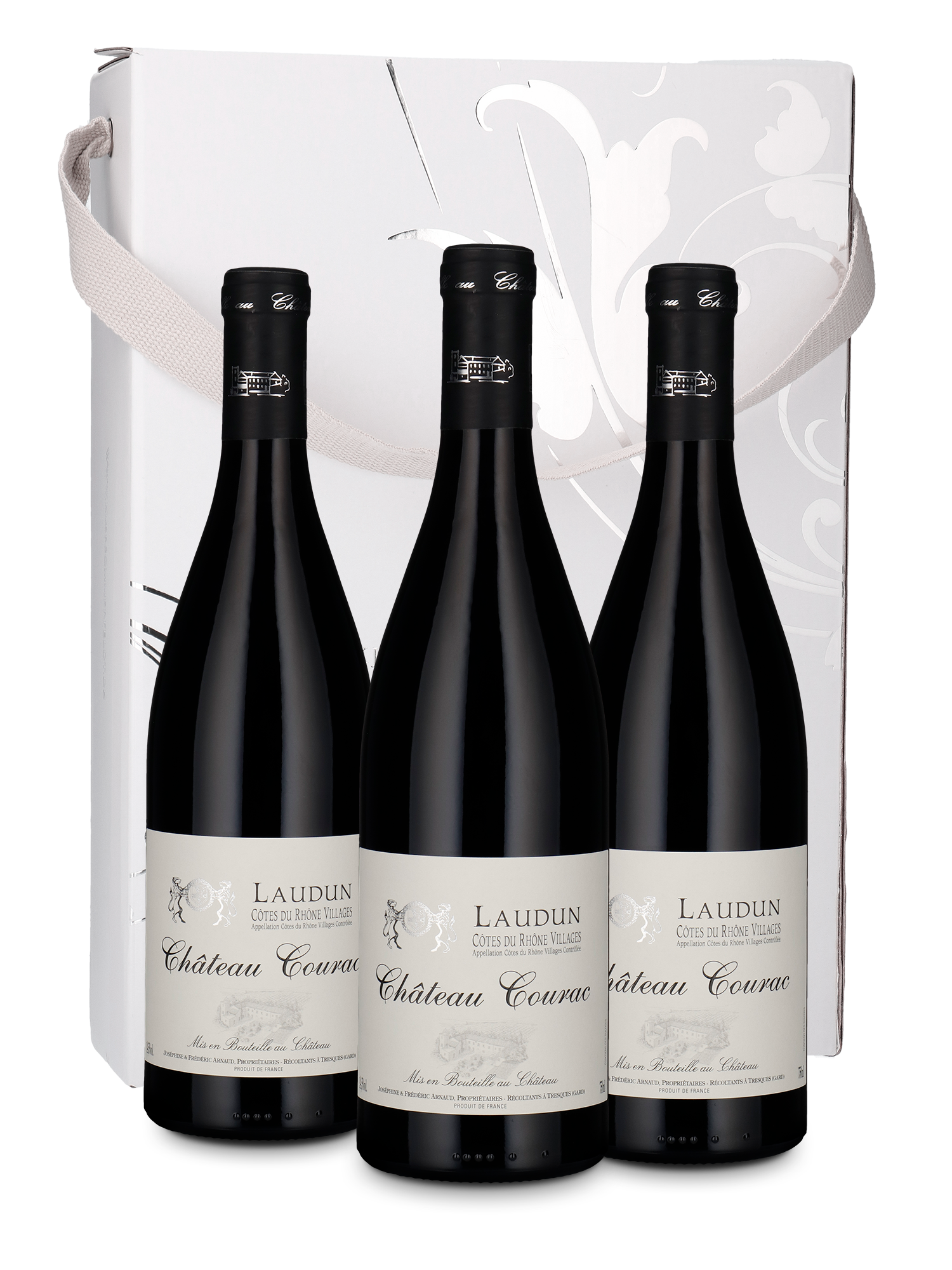 Rhône Villages i gaveæske (3 flasker)