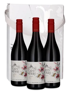 Pinot Noir New Zealand i gaveæske (3 flasker)