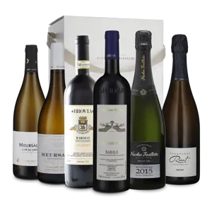 Bourgogne, Barolo og Champagne (6 flasker)