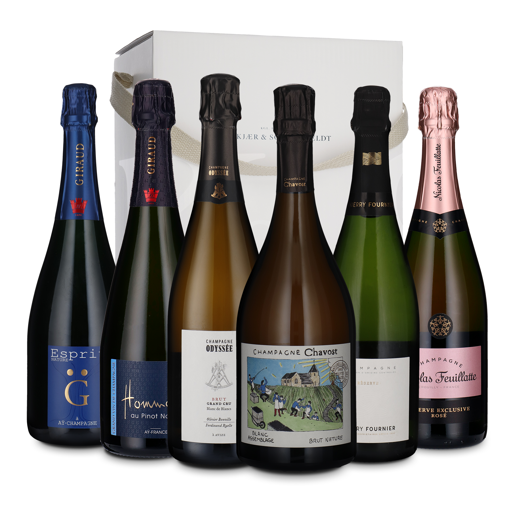 Champagnen til Nytårsaften 2025 (6 flasker)