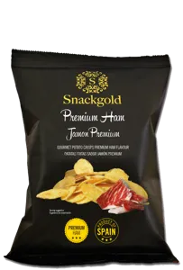 Gourmet Chips, Iberico Skinke, Snackgold, 40 gram
