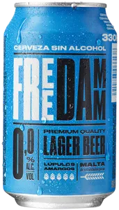 Estrella 0,0% "Free Damm" Dåse (24x33cl +pant)