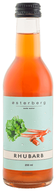 Rhubarb Soda Water (12x25cl+pant)