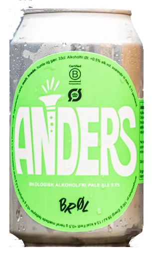 Anders, Non alc Pale Ale (24x33cl+pant)