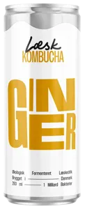 Kombucha Ginger (24 x 25cl dåse + pant)