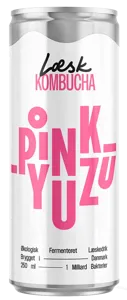 Kombucha Pink Yuzu (24 x 25cl dåse + pant)