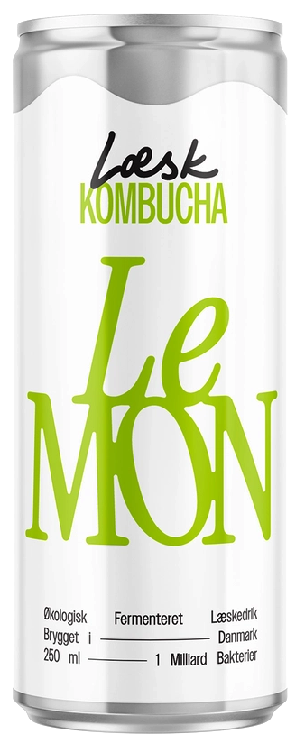 Kombucha LeMon (24 x 25cl dåse + pant)