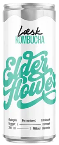 Kombucha Elderflower (24 x 25cl dåse + pant)