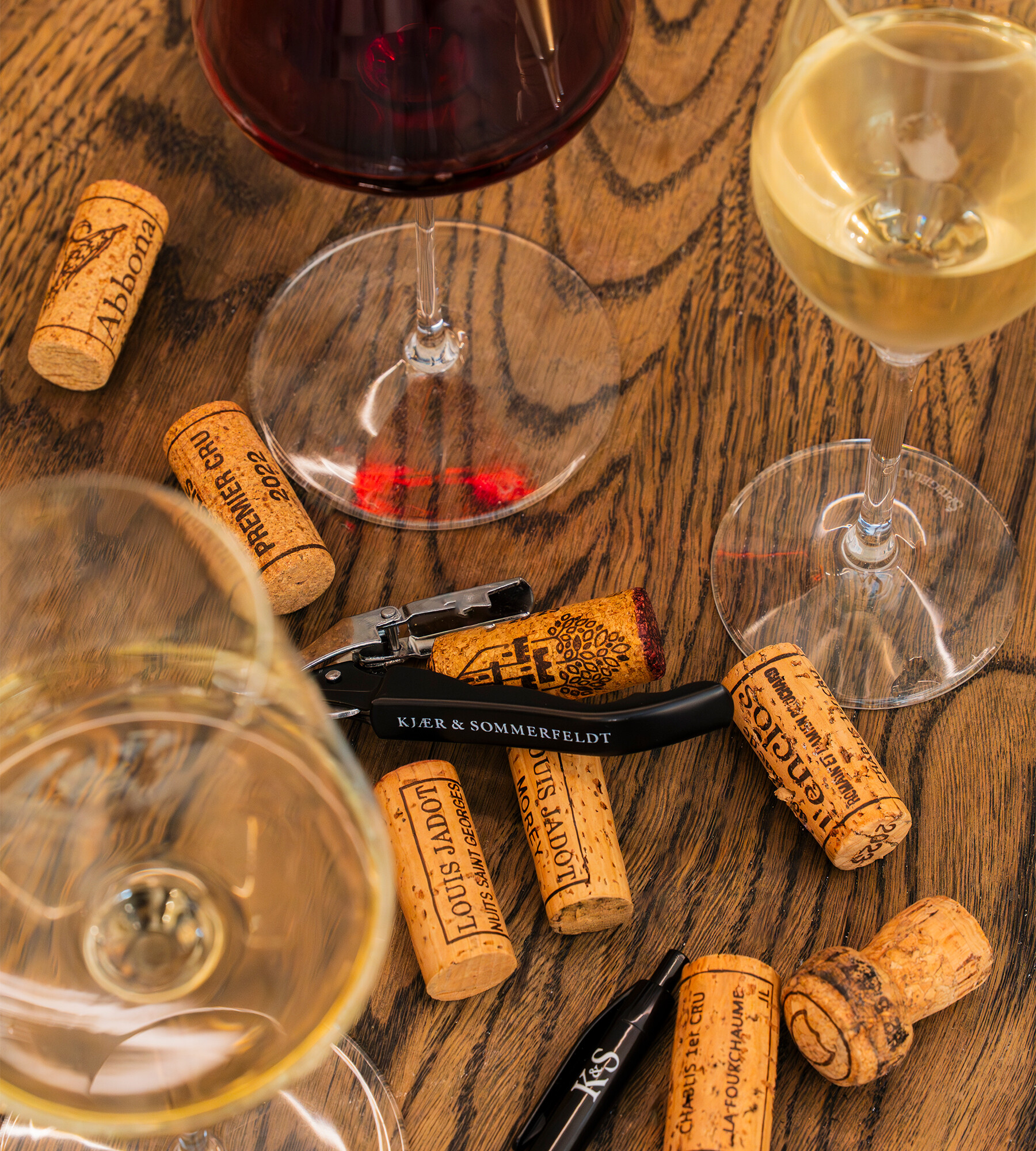 Kjær &amp; Sommerfeldts vinskole i 3 dele