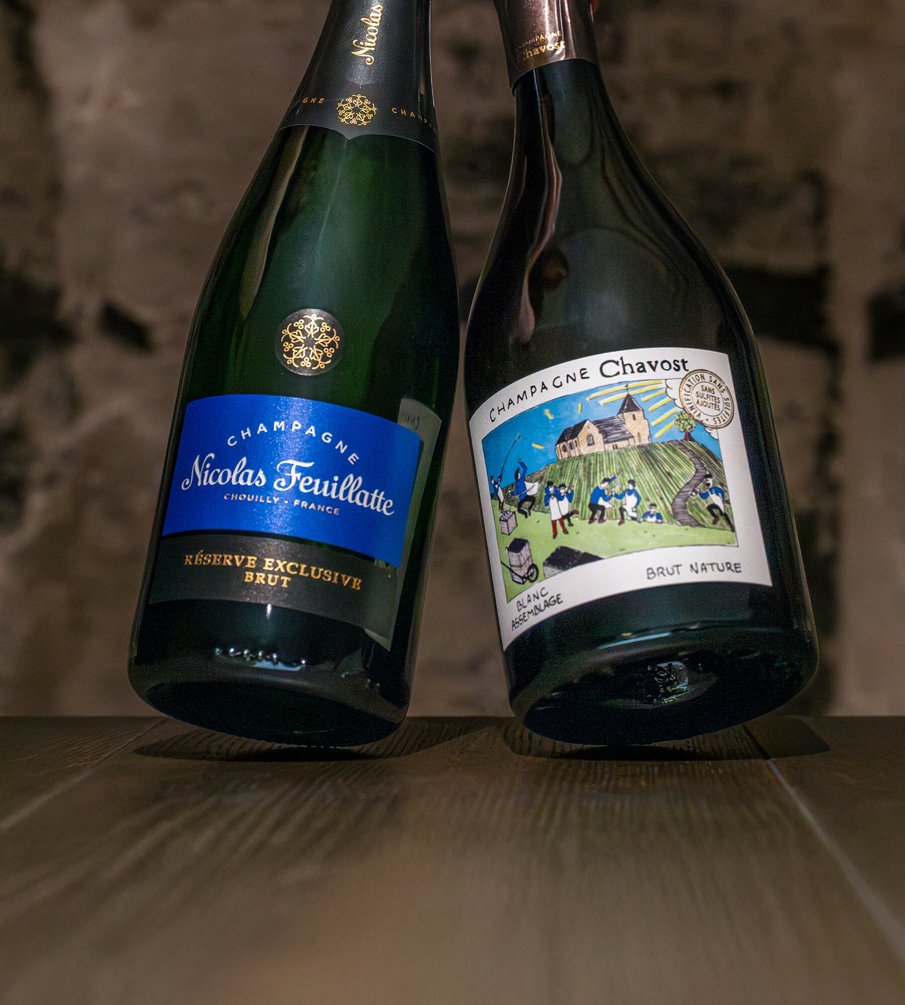 Champagne Chavost vs. Nicholas Feuillatte