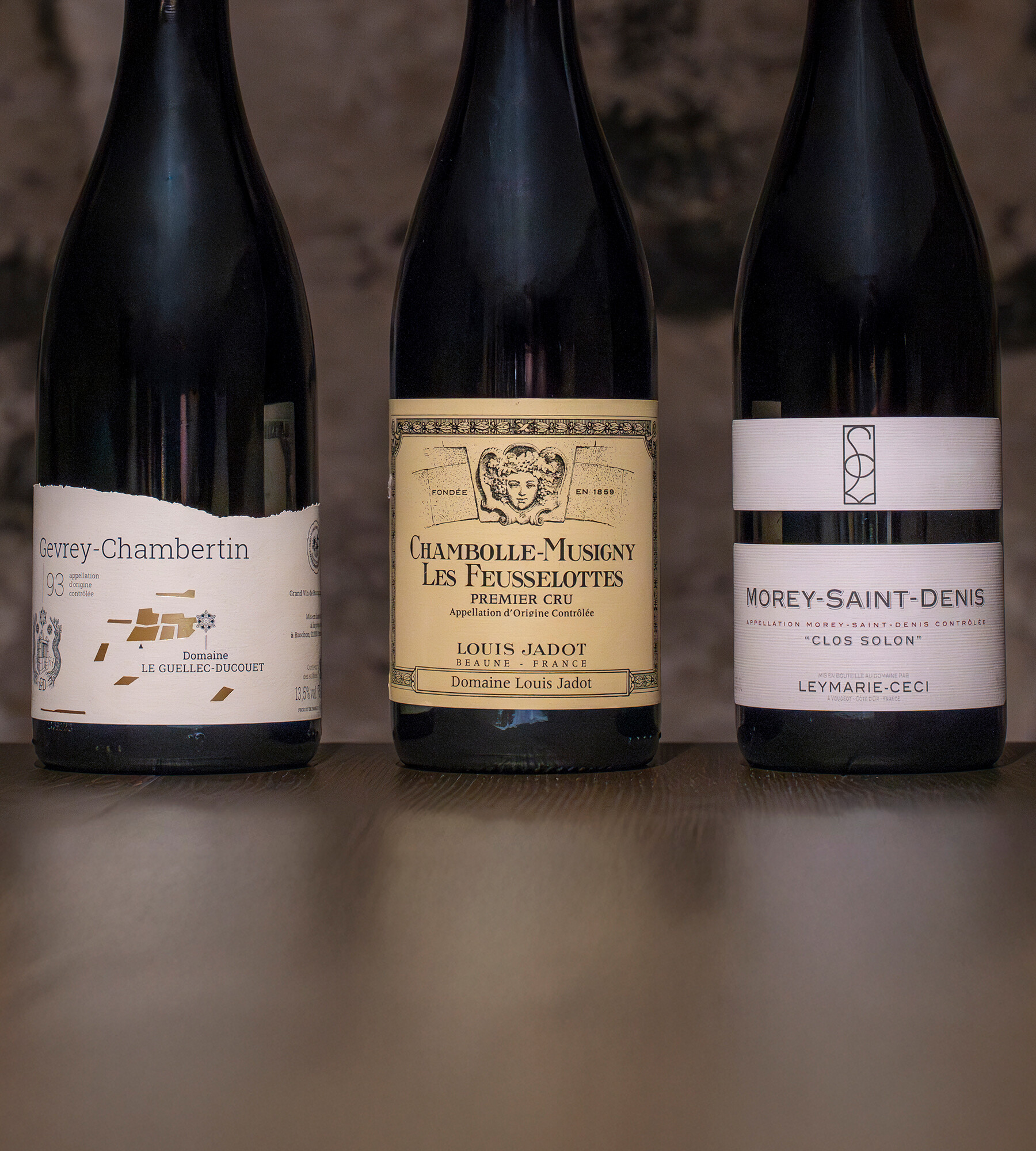 Gevrey Chambertin vs Chambolle Musigny vs Morey Saint Denis